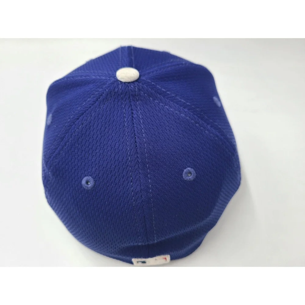 Los Angeles Dodgers New Era 59Fifty Fitted 7 Hat Cap Polyester MLB Baseball Blue